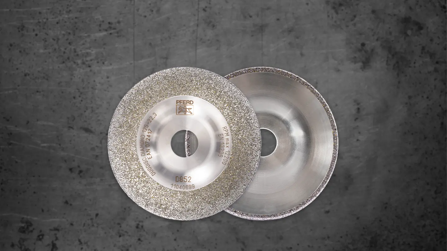 Disques abrasifs diamant