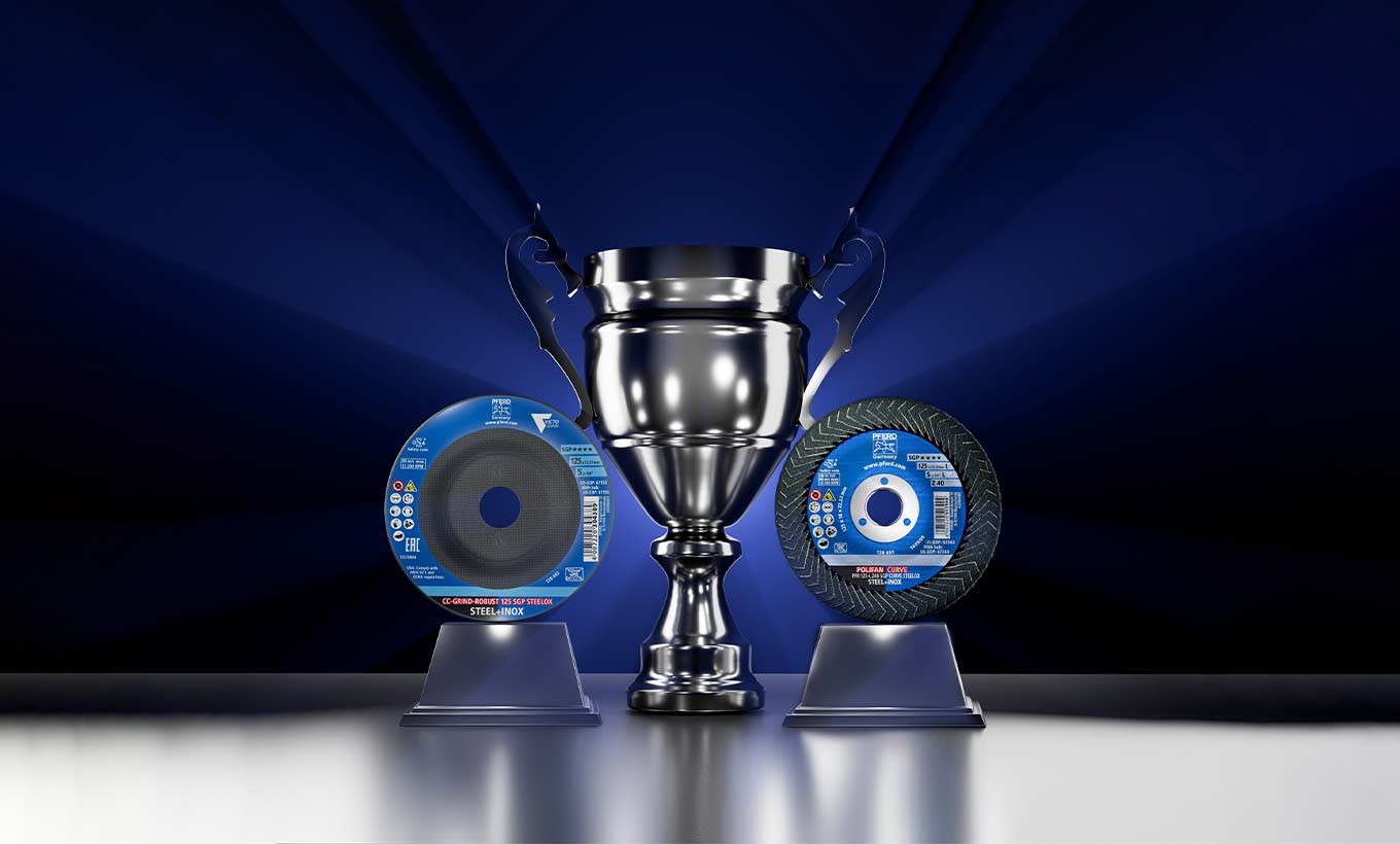 Champion im Materialabtrag – die innovative CC-GRIND ROBUST