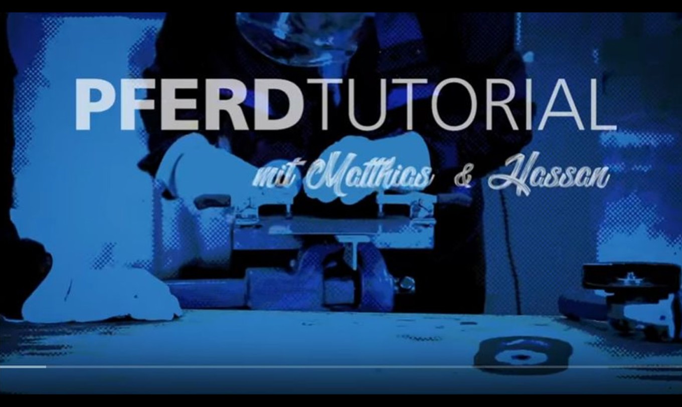 Nieuwe PFERDTUTORIAL met Youtuber HABU over het thema doorslijpschijven - nu online
