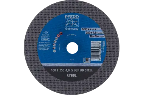 stationary cut-off wheel T 250x1.8x30 mm "medium-hard" HD STEEL for steel 100 m/s 1