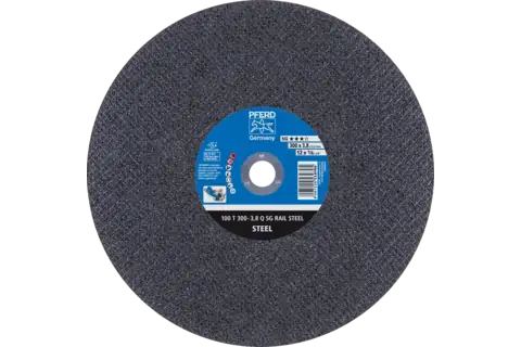 Disco da taglio per rotaie T 300x3,8x22,23 mm, linea specialistica SG RAIL per rotaie ferroviarie 1