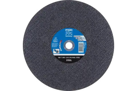 Disco da taglio per rotaie T 300x3,8x25,4 mm, linea specialistica SG RAIL per rotaie ferroviarie 1