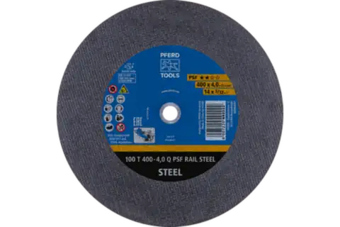 100 T 400-4,0 Q PSF RAIL STEEL/25,4 1