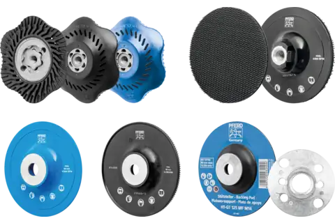 Pferd Backing Pad For Angle Grinders - M14 Thread For 115-125mm Tools