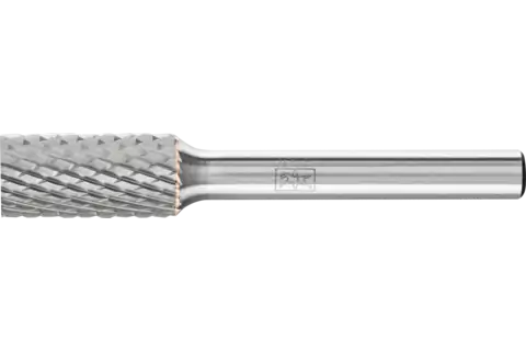 Carbide Bur SA-3 Cylindrical Uncut End Diamond Cut 3/8" x 3/4" x 1/4" Shank 1