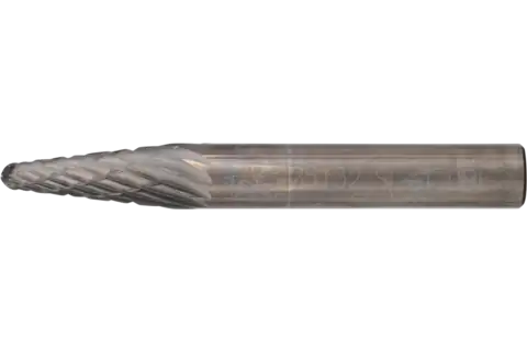 Carbide Bur SL-1 14° Taper Double Cut 1/4" x 5/8" x 1/4" Shank 1