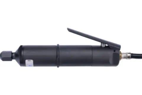 Air-powered chipping hammers and accessories