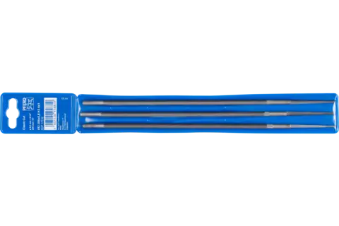 Lime pour tronçonneuse ronde Ø 4,8x200 mm Classic Line dans étui plastique de 3 2