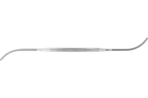 Präzisions-Riffelfeile Typ 412 P 300mm Schweizer Hieb 0, grob 1