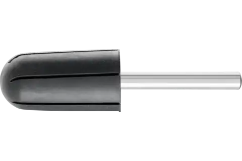 POLICAP® Tapered with Radius End Holder, 27/32"x1-9/16x1-5/8, Shape L,1/4" Shank 1