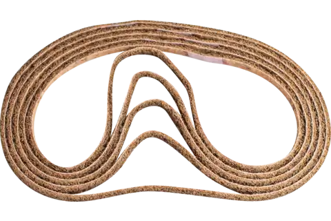 POLIVLIES® Surface Conditioning Belt, 24" x 1/4, 100 Grit, Coarse,Aluminum oxide 1