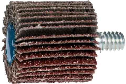Quick Change Flap Wheel, 1" x 1, 40 Grit, 1/4-20 Thread, Aluminum oxide 2