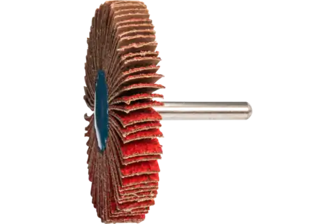 Mounted Flap Wheel, 3″ x 1/2, 40 Grit, 1/4″ Shank, Ceramic oxide CO-COOL 2