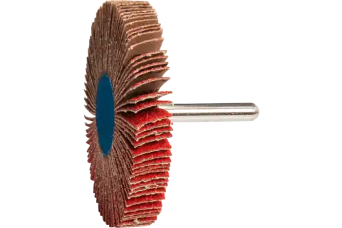 Mounted Flap Wheel, 3″ x 1/2, 60 Grit, 1/4″ Shank, Ceramic oxide CO-COOL 2