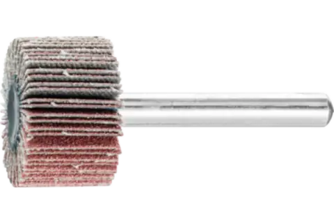 Mounted Flap Wheel, 1" x 5/8, 120 Grit, 1/4" Shank, Aluminum oxide 1