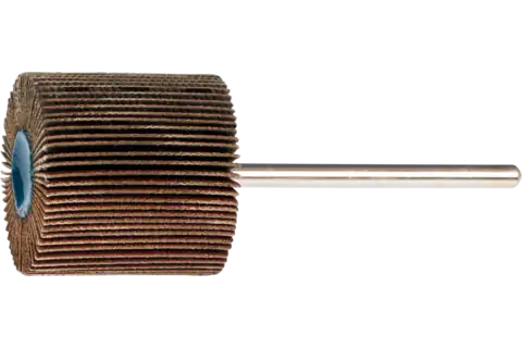Mounted Flap Wheel, 1" x 1, 240 Grit, 1/8" Shank, Aluminum oxide 2