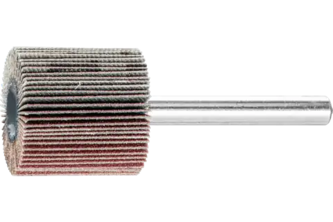 Mounted Flap Wheel, 1" x 1, 240 Grit, 1/4" Shank, Aluminum oxide 1