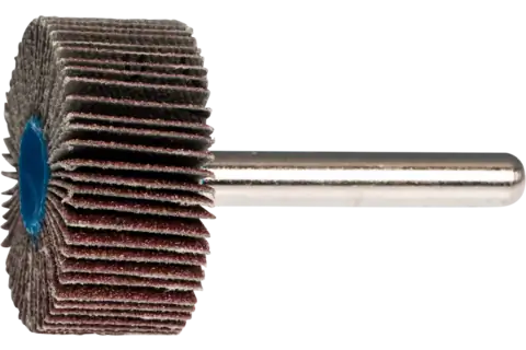 Mounted Flap Wheel, 1-3/8" x 5/8, 80 Grit, 1/4" Shank, Aluminum oxide 2