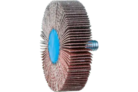 Quick Change Flap Wheel, 2" x 1/2, 120 Grit, 1/4-20 Thread, Aluminum oxide 1