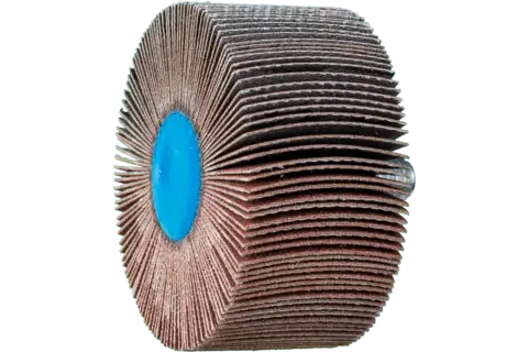 Quick Change Flap Wheel, 2" x 1, 240 Grit, 1/4-20 Thread, Aluminum oxide 1