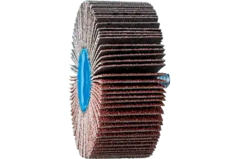 Quick Change Flap Wheel, 2-1/2" x 1, 60 Grit, 1/4-20 Thread, Aluminum oxide 1