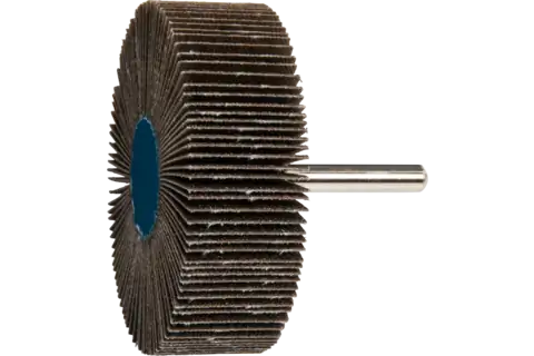 Mounted Flap Wheel, 3″ x 1, 80 Grit, 1/4″ Shank, Silicon carbide 2