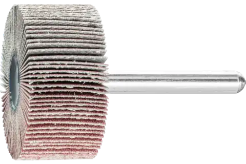 Mounted Flap Wheel, 1-1/2" x 1, 180 Grit, 1/4" Shank, Aluminum oxide 1