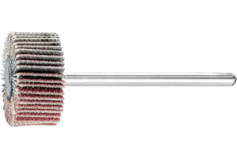 Mounted Flap Wheel, 3/4" x 3/8, 80 Grit, 1/8" Shank, Aluminum oxide 1