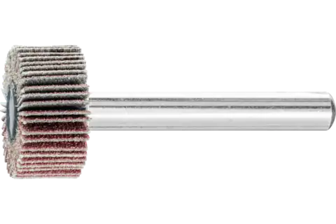 Mounted Flap Wheel, 3/4" x 3/8, 120 Grit, 1/4" Shank, Aluminum oxide 1