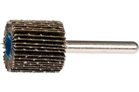 Mounted Flap Wheel, 1" x 1, 80 Grit, 1/4" Shank, Silicon carbide 2