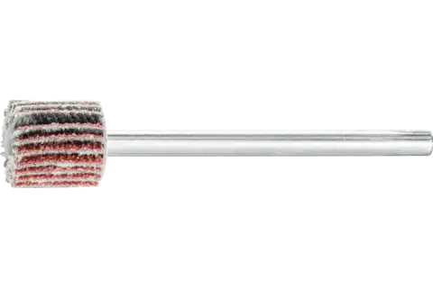 Mounted Flap Wheel, 3/8" x 3/8, 60 Grit, 1/8" Shank, Aluminum oxide 1