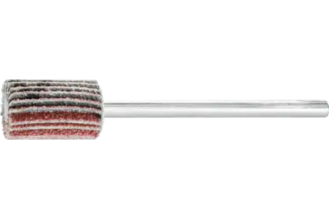 Mounted Flap Wheel, 3/8" x 5/8, 80 Grit, 1/8" Shank, Aluminum oxide 1