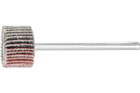 Mounted Flap Wheel, 5/8" x 3/8, 80 Grit, 1/8" Shank, Aluminum oxide 1