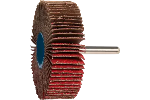 Mounted Flap Wheel, 3″ x 1, 40 Grit, 1/4″ Shank, Ceramic oxide CO-COOL 2
