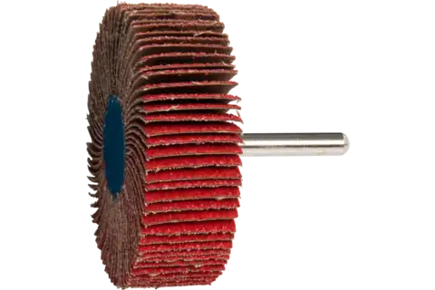Mounted Flap Wheel, 3″ x 1, 60 Grit, 1/4″ Shank, Ceramic oxide CO-COOL 2