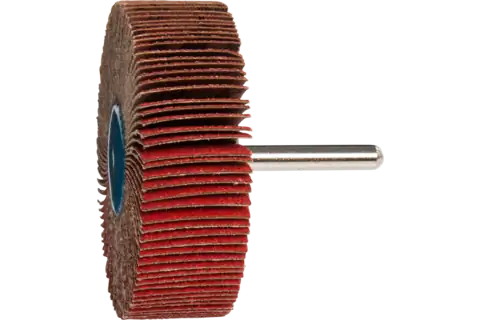 Mounted Flap Wheel, 3″ x 1, 80 Grit, 1/4″ Shank, Ceramic oxide CO-COOL 2