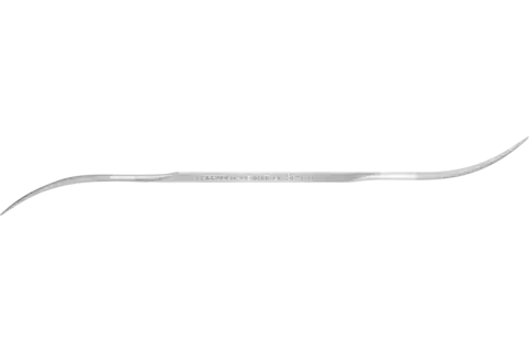 Präzisions-Riffelfeile Typ 529 150mm Schweizer Hieb 2, mittel-fein