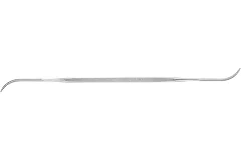 Präzisions-Riffelfeile Typ 536 150mm Schweizer Hieb 2, mittel-fein