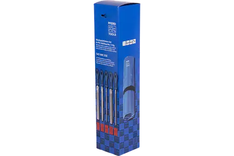 machinist's file set WR 5-piece in plastic pouch 250mm cut 3 for precision processing and finishing 2