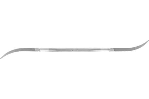 Präzisions-Riffelfeile Typ 731 P 180mm Schweizer Hieb 0, grob 1