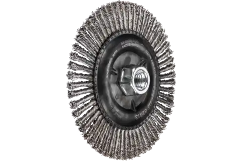 Stringer Bead Wheel Brush 6″ Dia .020 Stainless Steel 5/8-11″ Thread 2