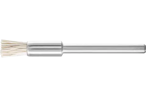 Miniature end brush PBU dia. 5 mm shank dia. 3.18 mm aluminium oxide filament dia. 0.30 grit 600 1