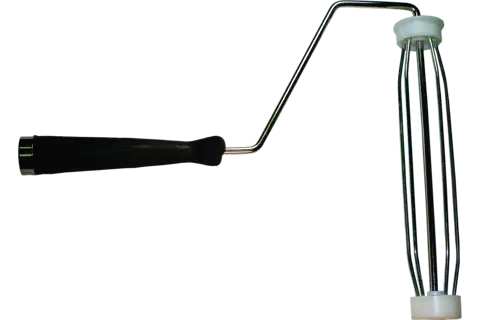 Roller Cage Frame 9" 5-Wire Black Plastic Handle 1