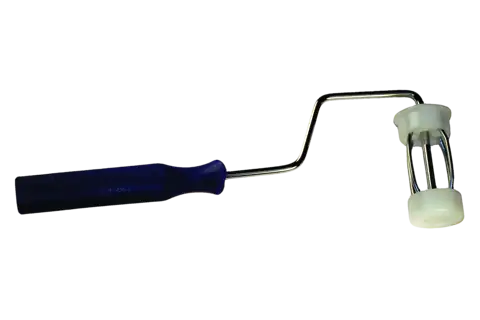 Roller Cage Frame 3" 4-Wire Blue Plastic Handle 1