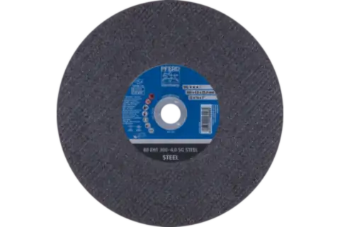 Disco de corte tronzadora a muela EHT 300x4,0x25,4 mm SG STEEL para acero (80 m/s) 1