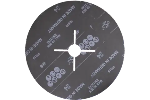 Ceramic oxide grain fibre disc dia. 180 mm CO-COOL24 for the coolest grinding on stainless steel  2