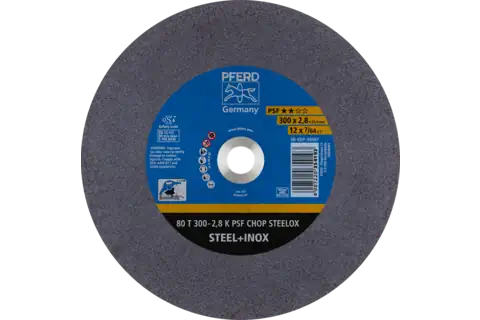 Disco de corte sierra circular de metal T 300x2,8x25,4 mm línea universal PSF CHOP STEELOX acero/ acero inoxidable 1