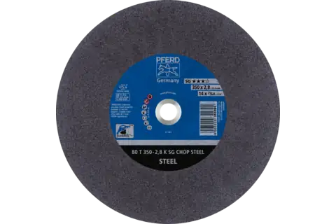 Cut-off wheel metal circular saw T 350x2.8x32 mm Performance Li. SG CHOP STEEL for steel 1