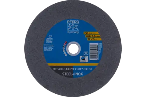Cut-off wheel metal circular saw T 400x3.8x25.4 mm Uni. Line PSF CHOP STEELOX steel/stainless steel (10) 1