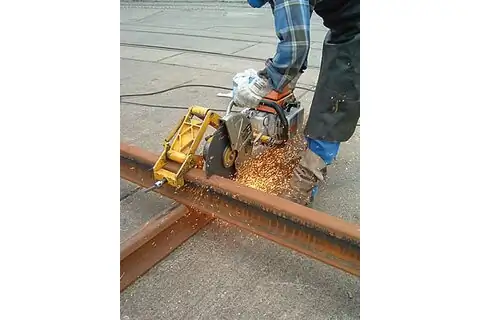 Rail cut-off wheel T 350x3.8x22.23 mm Performance Line SG RAIL for railway rails 3